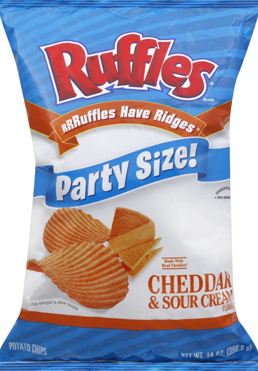 slide 5 of 5, Ruffles Potato Chips 14 oz, 14 oz