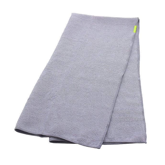 slide 1 of 4, Aquis Lisse Long Hair Towel - Grey, 1 ct