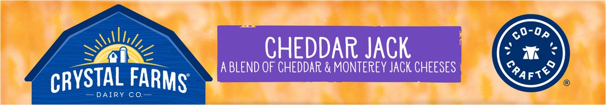 slide 6 of 8, Crystal Farms Cheddar Jack Cheese Block, 7 oz, 7 oz