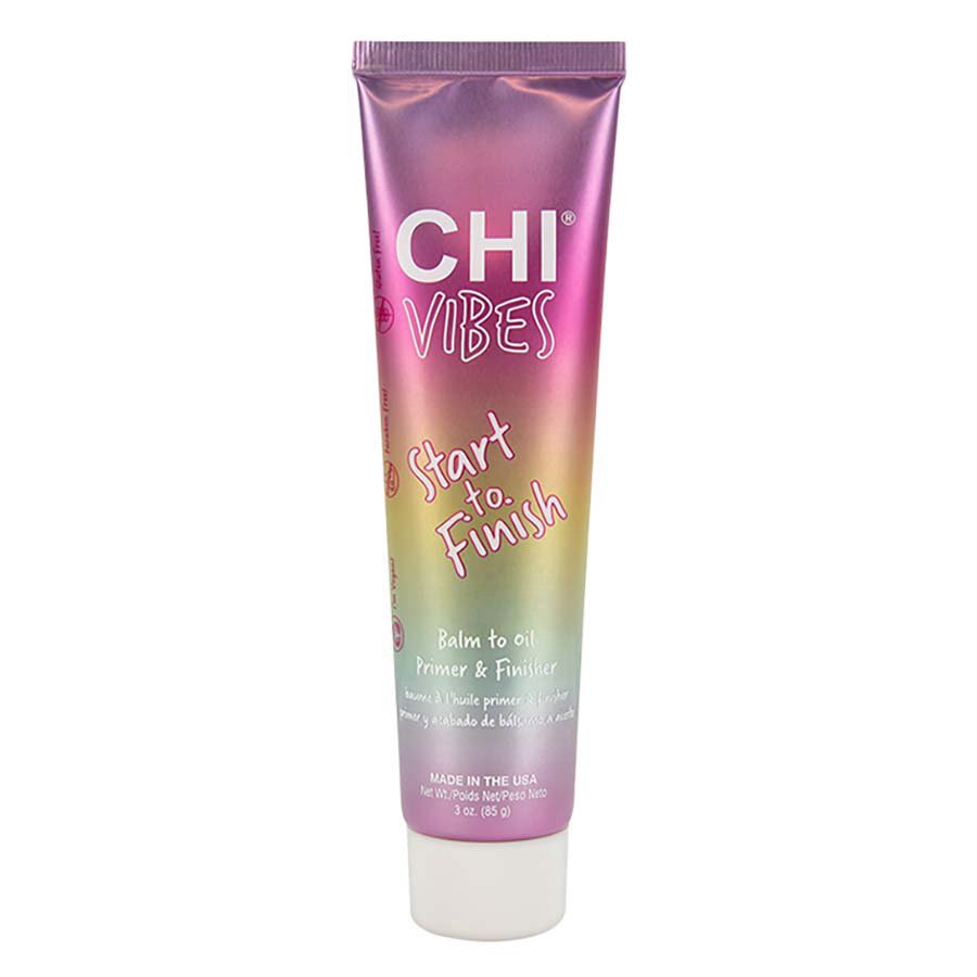 slide 1 of 1, CHI Vibes Start To Finish Balm to Oil Primer & Finisher, 3 oz