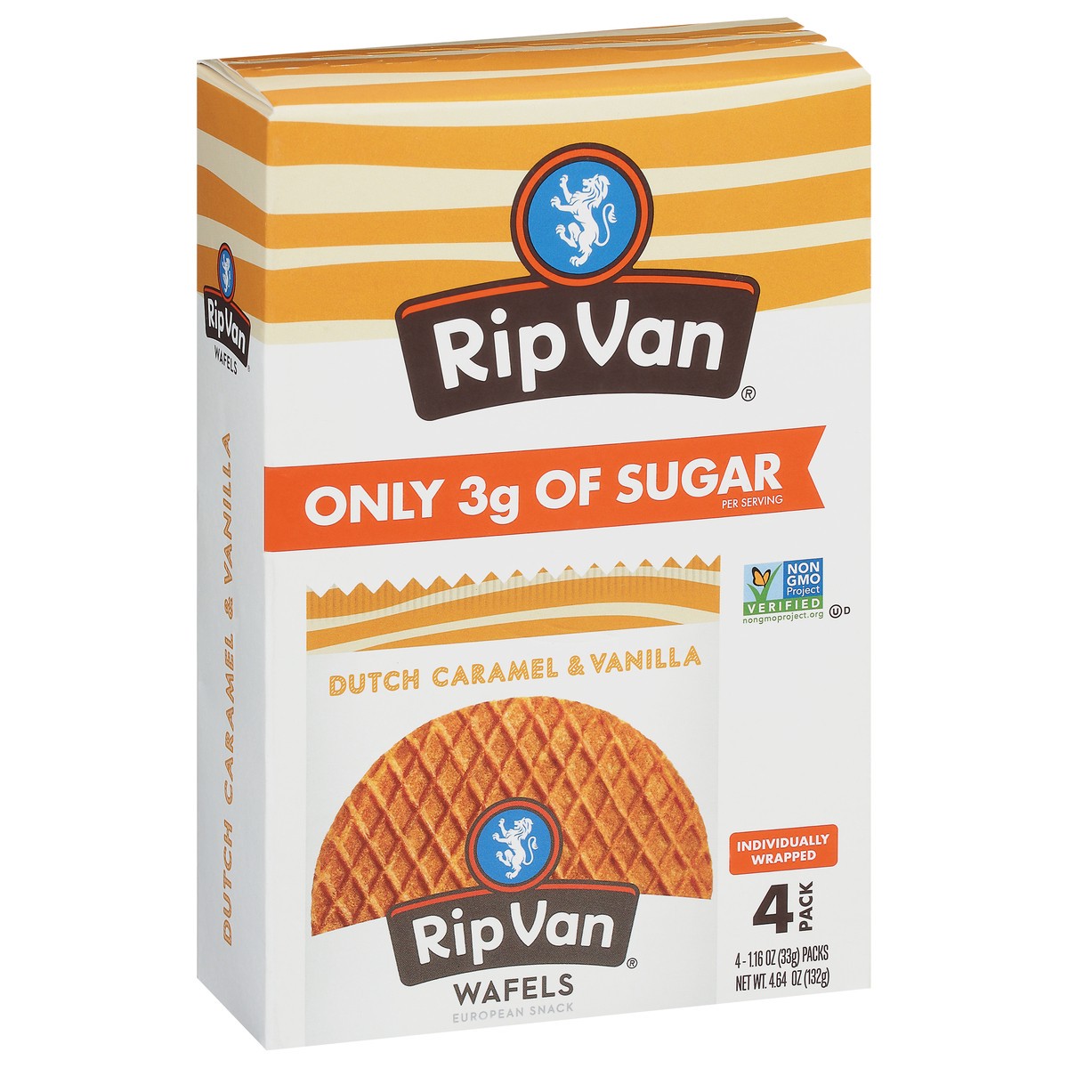 slide 3 of 9, Rip Van Caramel And Vanilla Wafels, 4.64 oz