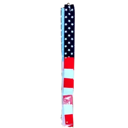 Meijer Corporate Seasonal Patriotic Stars And Stripes Bunting, 24 In X 48 In