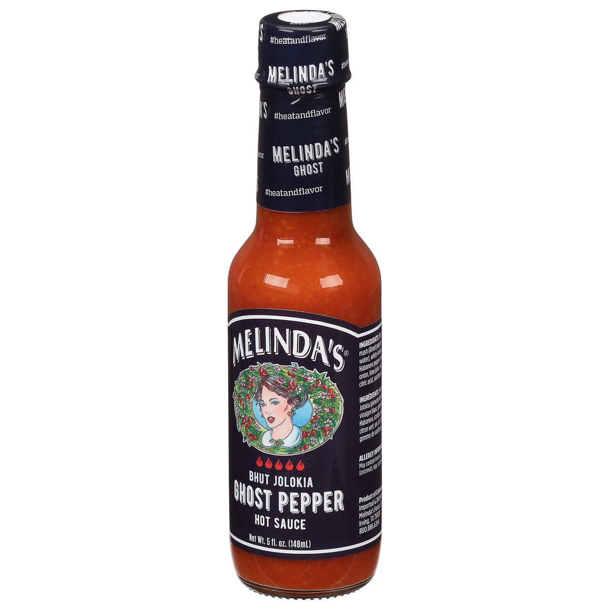 slide 2 of 9, Melinda's Hot Ghost Pepper Sauce 5 fl oz, 5 fl oz