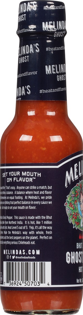 slide 7 of 9, Melinda's Hot Ghost Pepper Sauce 5 fl oz, 5 fl oz