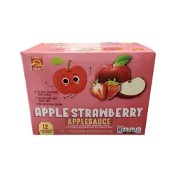 Sunny Select Strawberry Applesauce Pouches