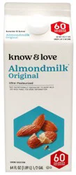 know & love Original Almond Milk 64 Ounces