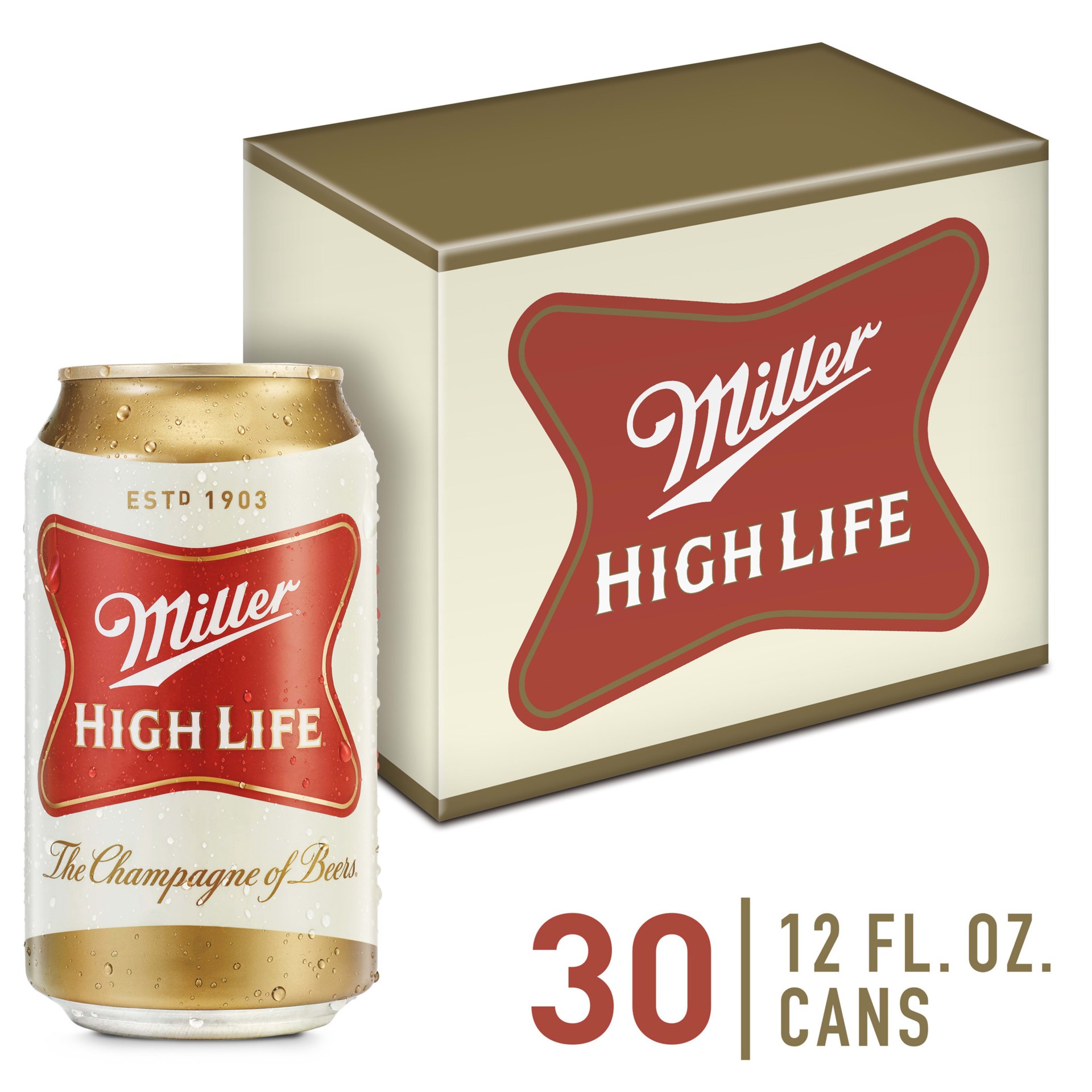 slide 1 of 9, Miller High Life, 360 oz