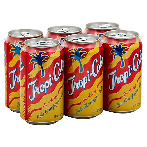 slide 1 of 1, Goya Tropi-Cola Soda Sparkling Cola Champagne - 6-12 Fl. Oz., 72 fl oz