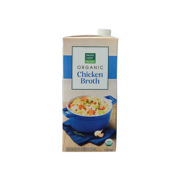 slide 1 of 1, Pacific Coast Selections, Organic Chicken Broth, 32 oz