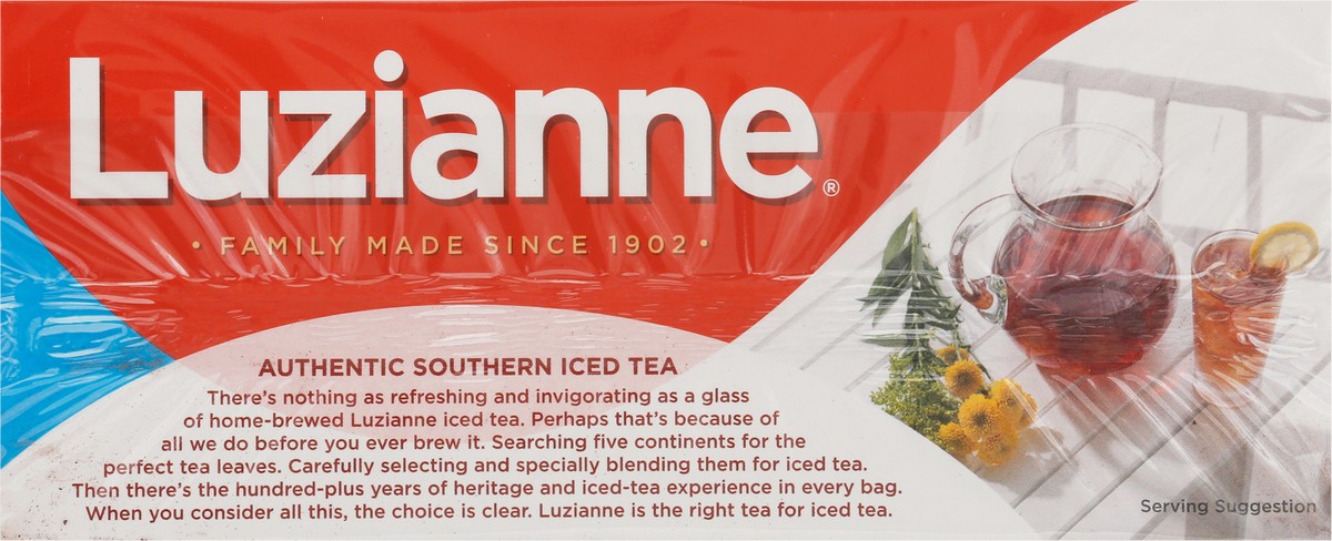 slide 5 of 9, Luzianne Cold Brew Tea Family Size 22 Tea Bags, 22 ct