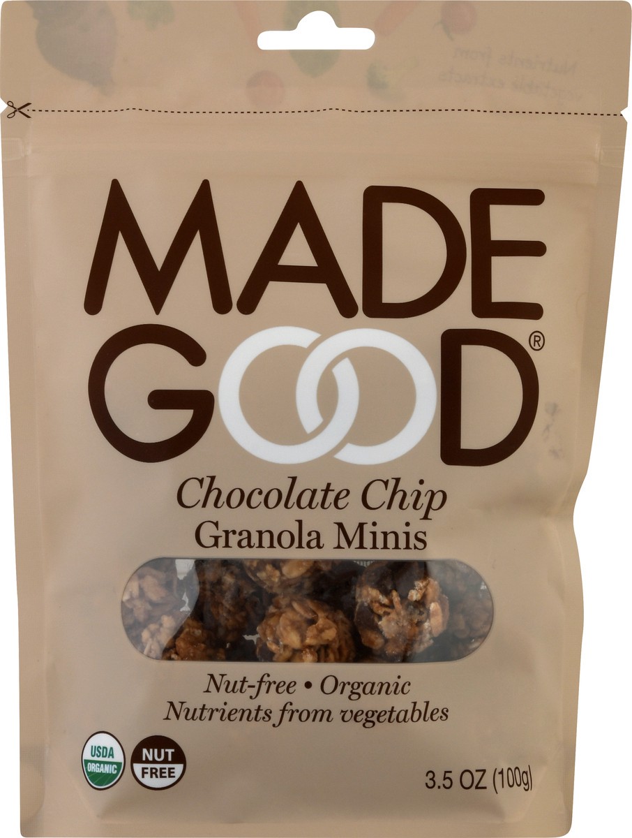 slide 8 of 9, MadeGood Chocolate Chip Granola Minis - 3.5oz, 3.5 oz