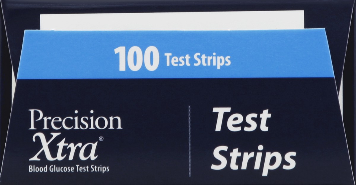 slide 4 of 7, Precision Xtra Test Strips, 100 ct