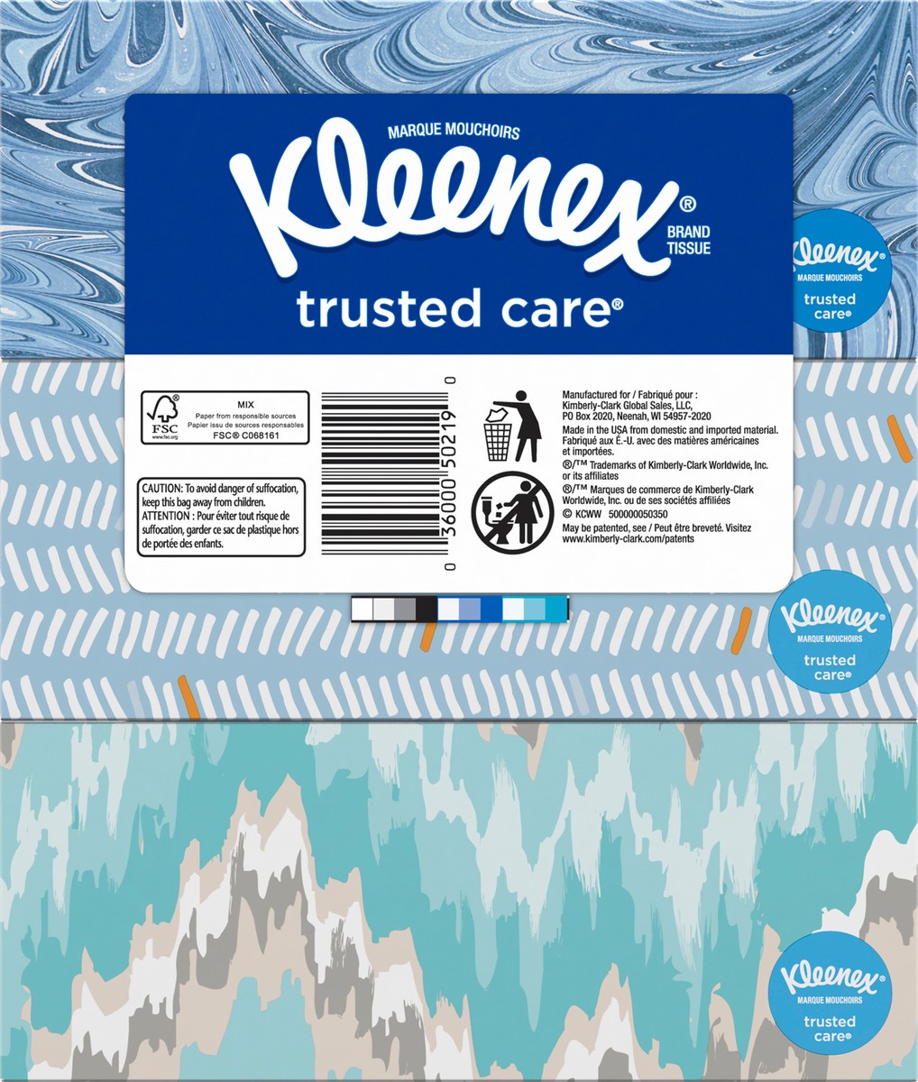 slide 5 of 8, Kleenex Facial Tissue 3Pk, 432 ct