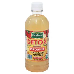 White House Detox Organic Apple Cider Vinegar 16 fl oz