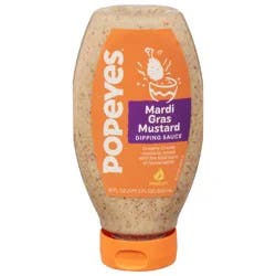 Popeyes Mardi Gras Mustard Dipping Sauce 18 fl oz