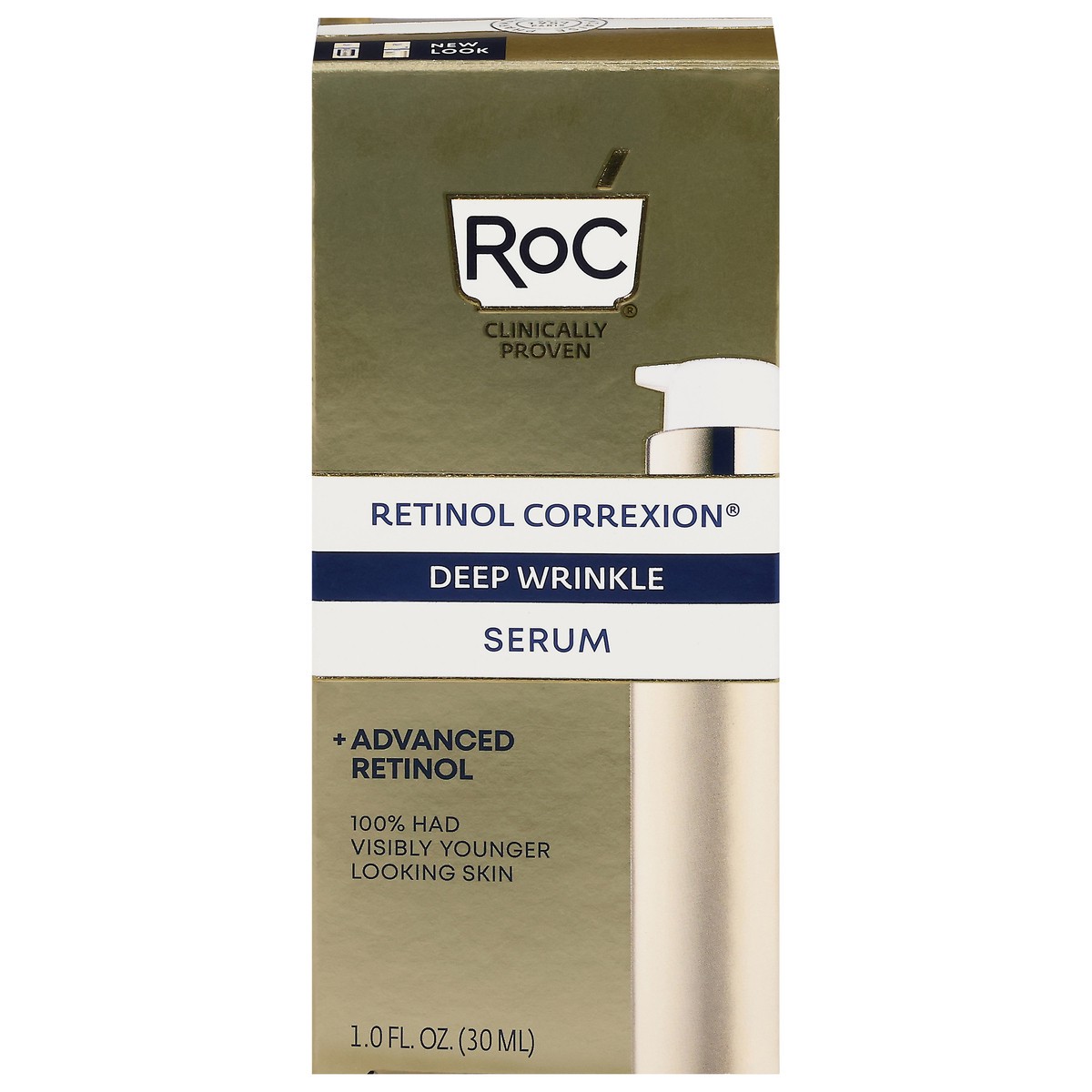 slide 1 of 13, Roc Deep Wrinkle Serum, 1 oz