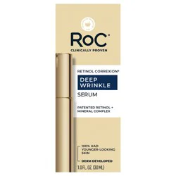 RoC Retinol Correxion Deep Wrinkle Retinol Face Serum Anti-Aging Treatment 1.0 oz