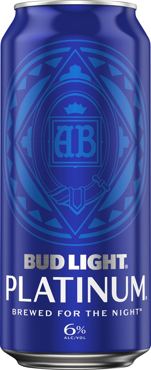 slide 5 of 6, Bud Light Platinum Beer 16 oz, 16 fl oz