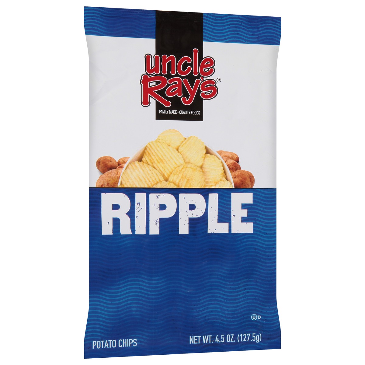 slide 10 of 13, Uncle Ray's Uncle Rays Ripple Chips, 4.5 oz