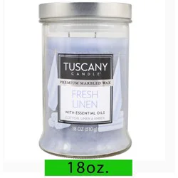 Tuscany Candle Scented Jar Candle - Fresh Linen