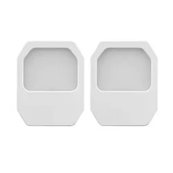 Globe Electric 2 Pack LED Flat Panels - Warm White, 6 units