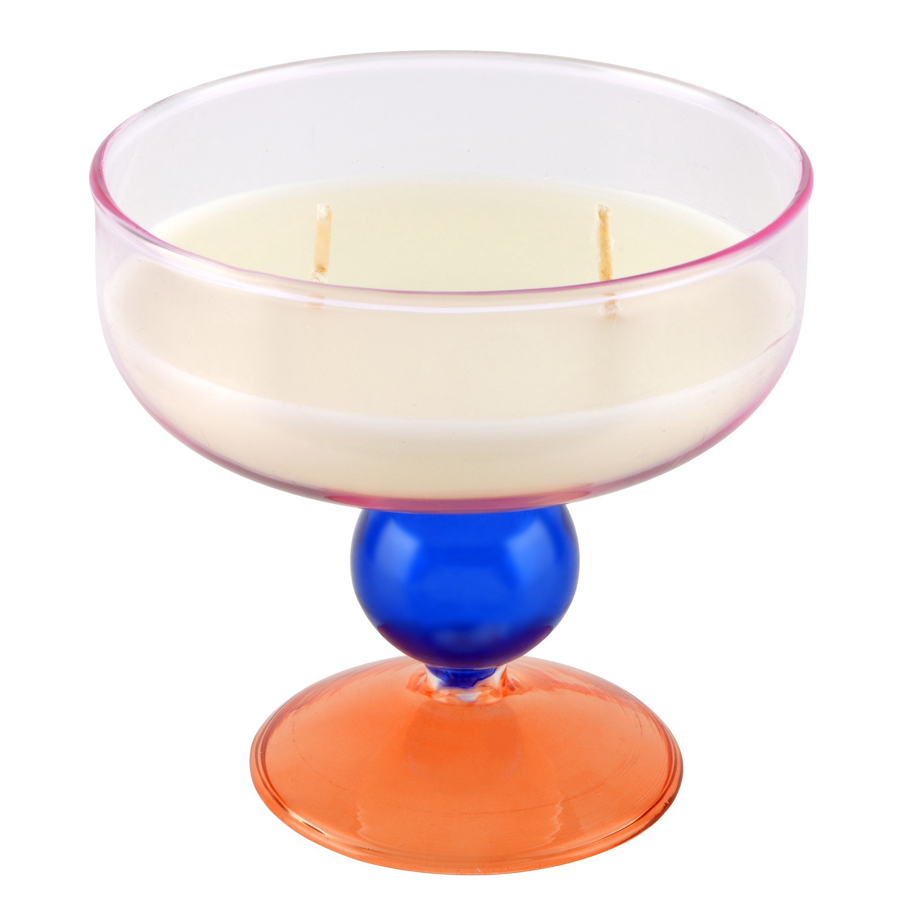 slide 2 of 2, 2-Wick Scented Glass Goblet Candle By Ashland, 4 oz