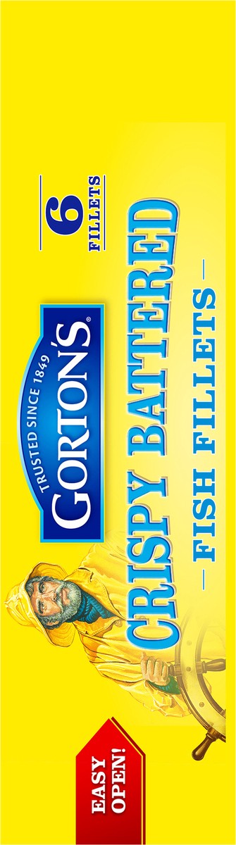 slide 6 of 9, Gorton's Crispy Battered Fish Fillets 6 ea, 6 ct