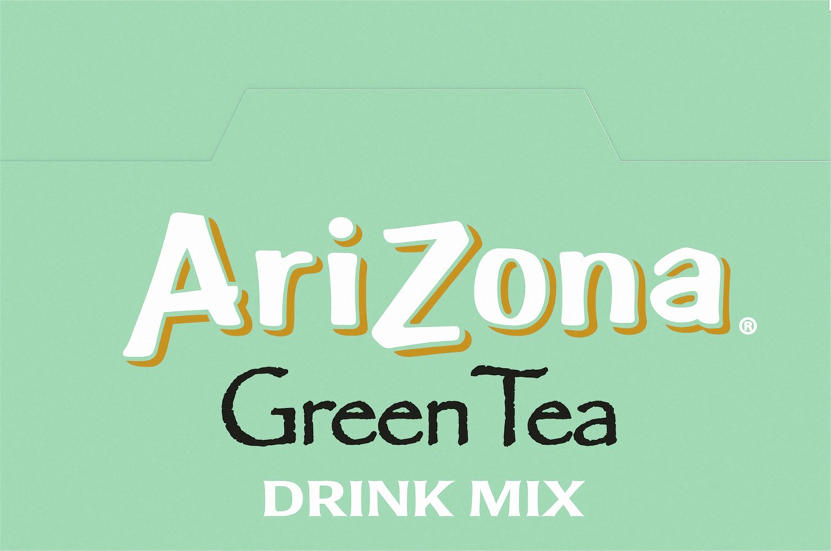 slide 6 of 7, AriZona Green Tea with Ginseng and Honey Drink Mix Packs, 10 ct