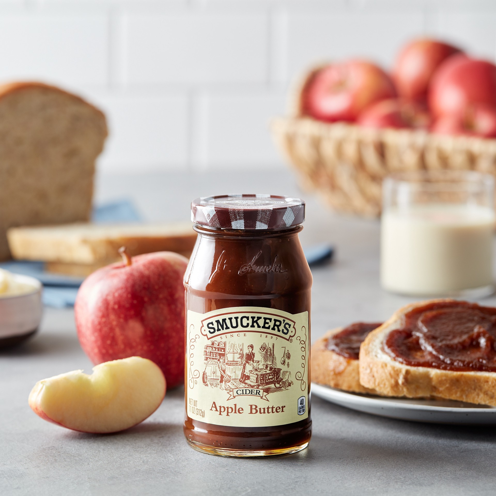 slide 2 of 6, Smucker's Apple Butter 11 oz, 11 oz