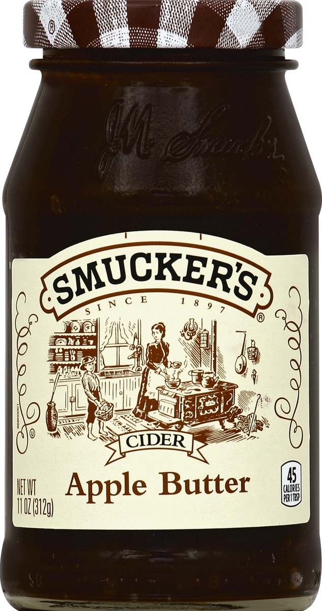 slide 1 of 6, Smucker's Apple Butter 11 oz, 11 oz