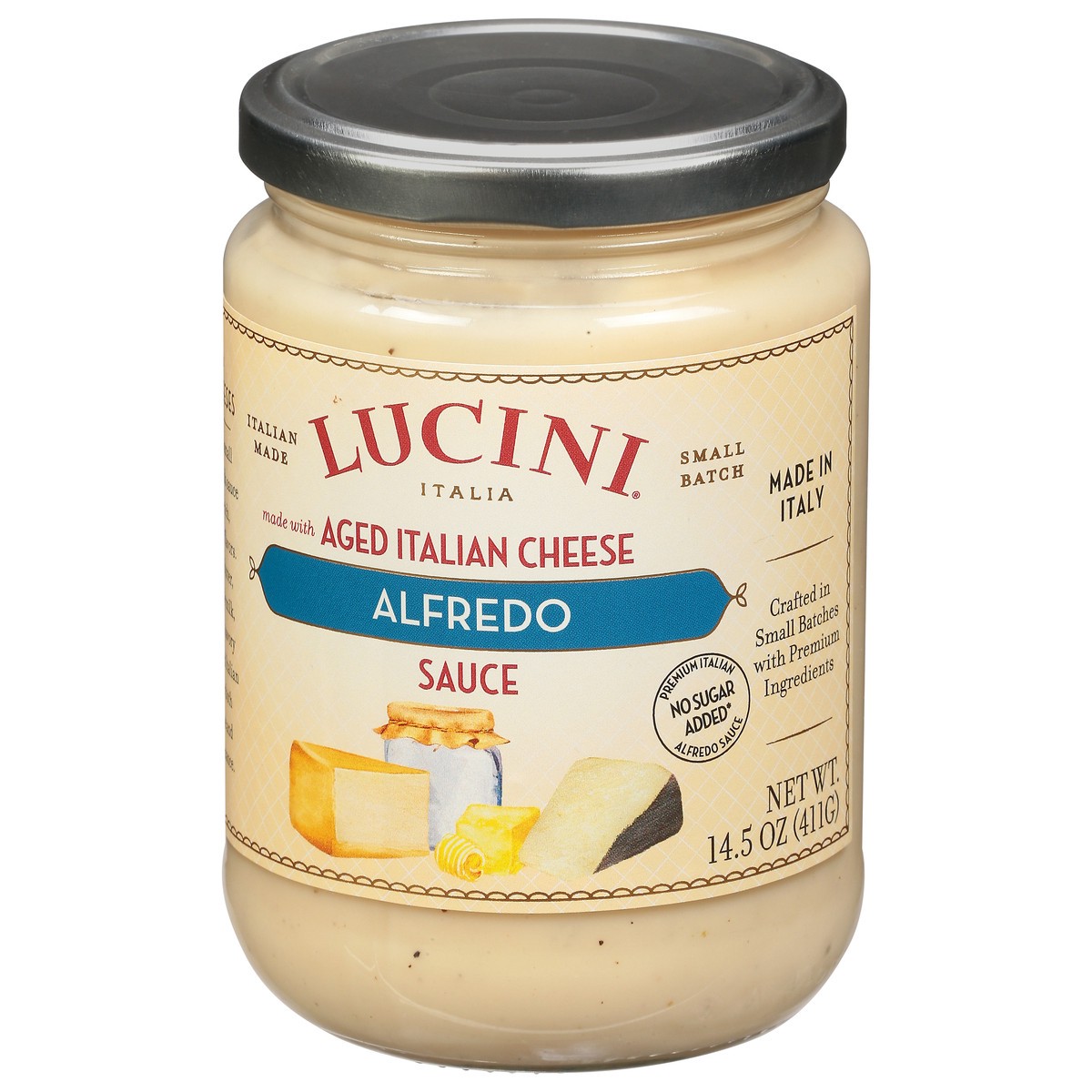 slide 14 of 14, Lucini Italia Alfredo Sauce 1 14.5 oz, 14.50 oz