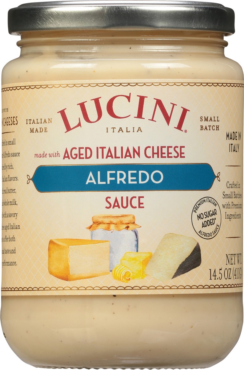 slide 7 of 14, Lucini Italia Alfredo Sauce 1 14.5 oz, 14.50 oz