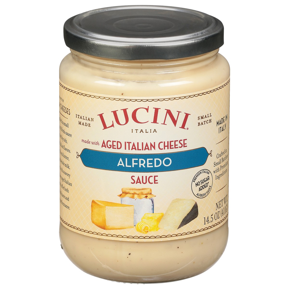 slide 1 of 14, Lucini Italia Alfredo Sauce 1 14.5 oz, 14.50 oz