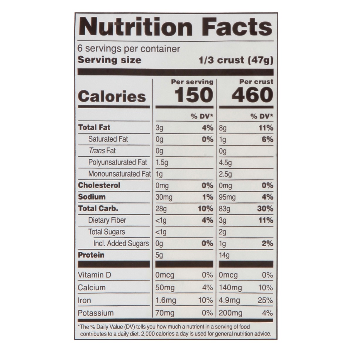 slide 10 of 12, Sunny Select Flatbread Pizza Crust 2 - 5 oz Crusts, 2 ct