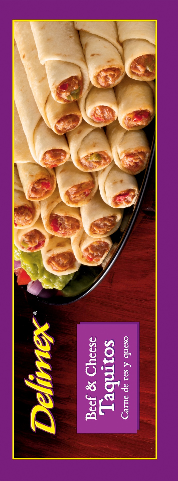 slide 4 of 8, Delimex Beef and Cheese Taquitos, 18 ct