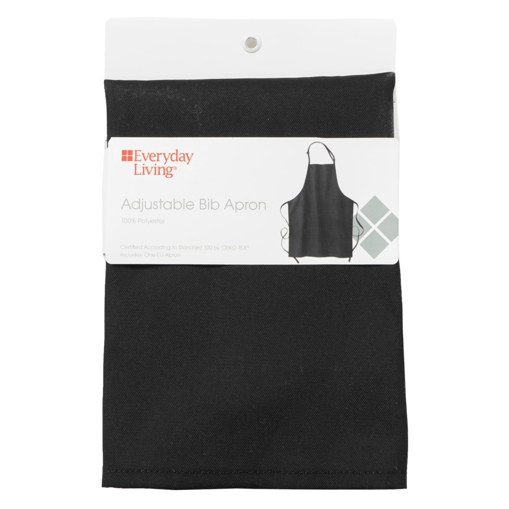 slide 1 of 3, Everyday Living® Apron - Black, 1 ct