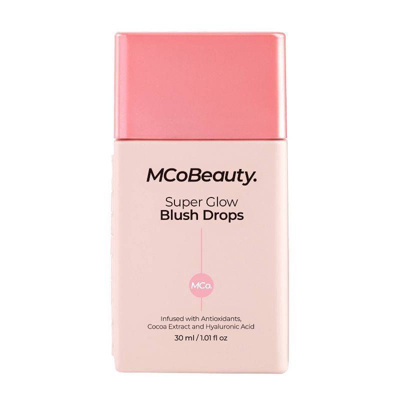 slide 1 of 9, MCoBeauty Super Glow Blush Drops - Blush Pink - 1.01oz, 1.01 oz