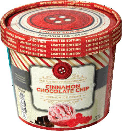 slide 1 of 1, Red Button Creamery Chocolate Cinnamon Bear Ice, 56 oz