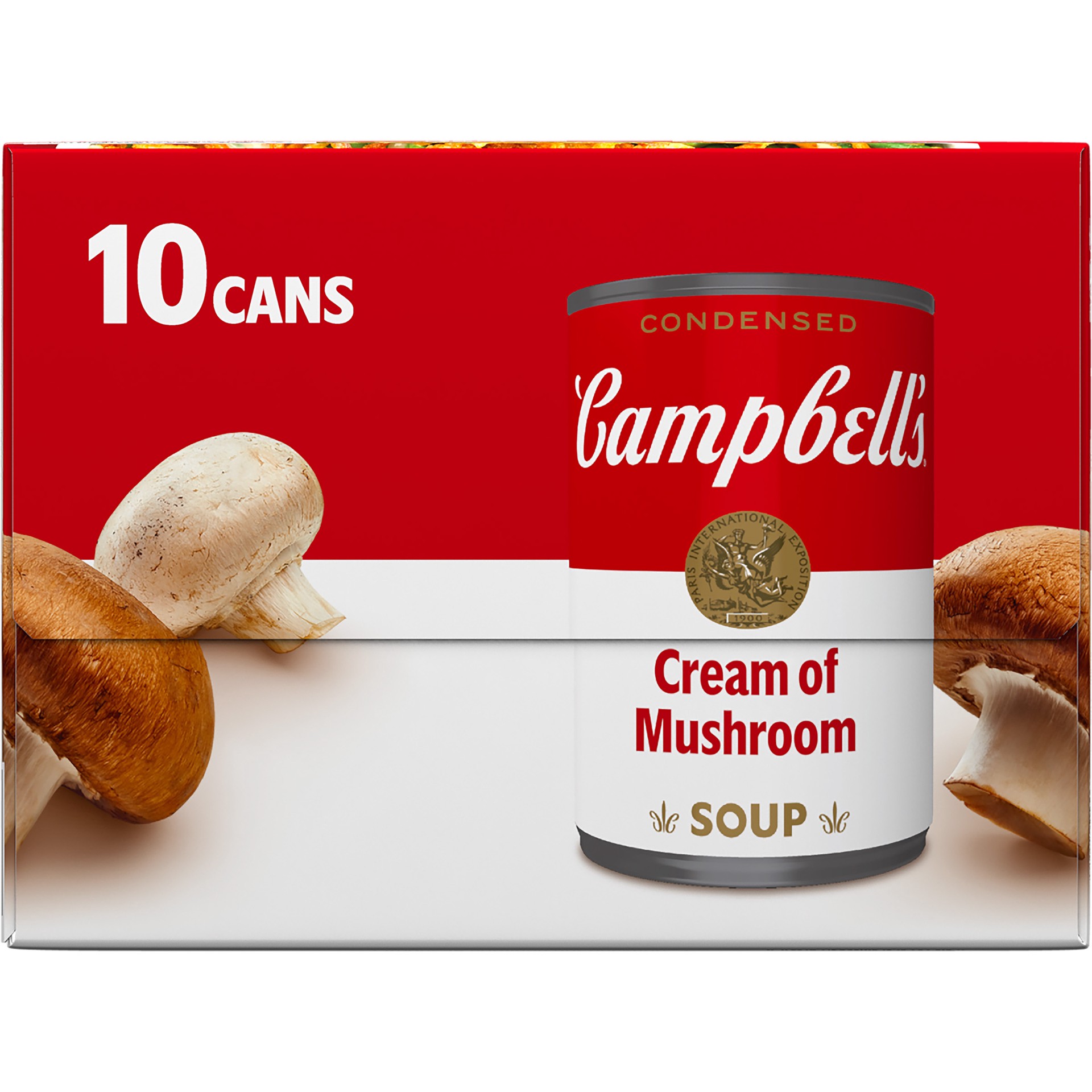 slide 2 of 10, Campbell's Cream of Mushroom Soup, 105 oz