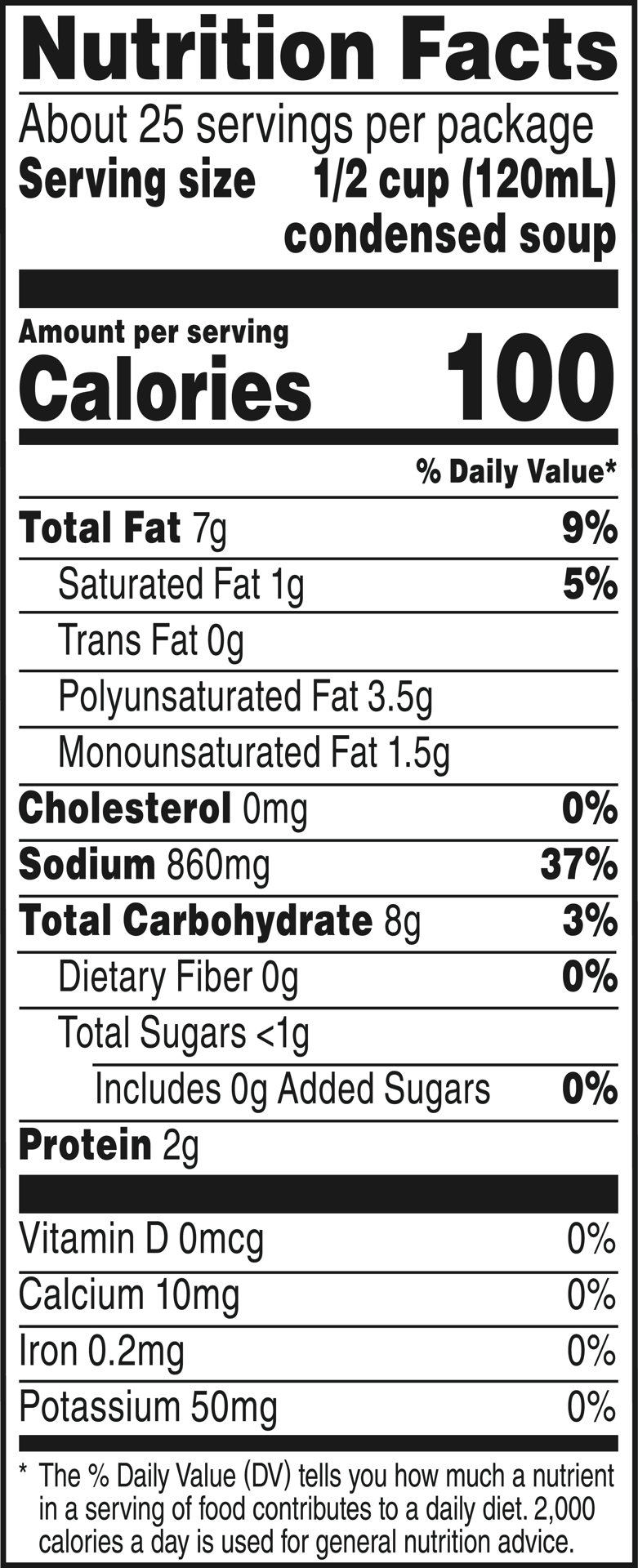 slide 6 of 10, Campbell's Cream of Mushroom Soup, 105 oz