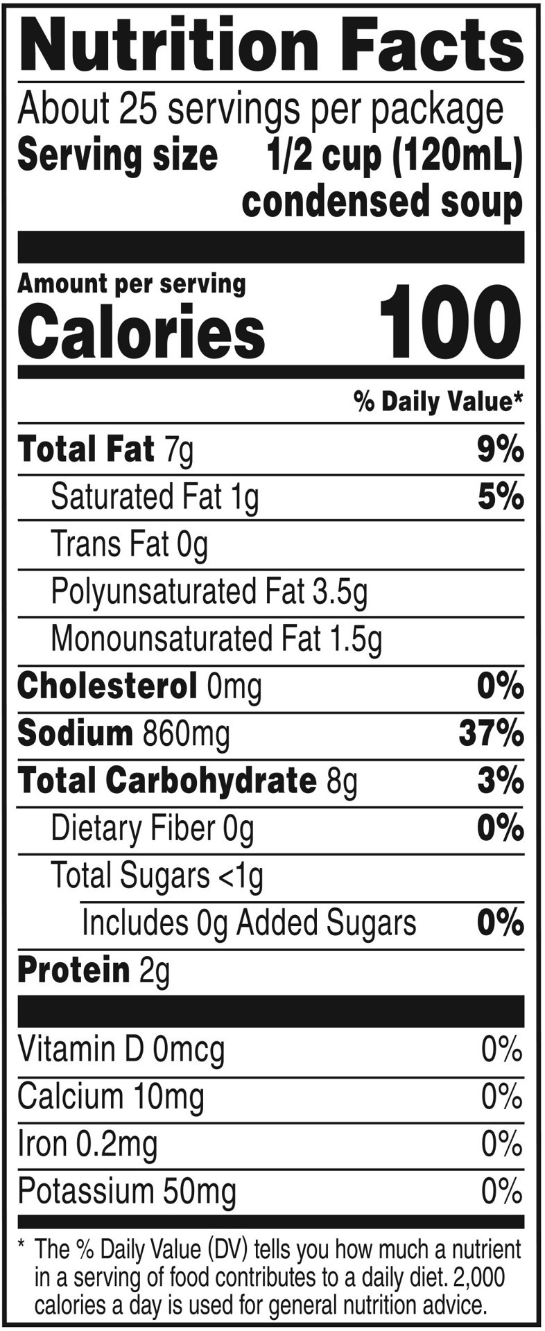 slide 8 of 10, Campbell's Cream of Mushroom Soup, 105 oz