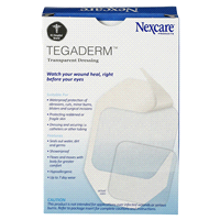 slide 4 of 5, Nexcare Tegaderm Waterproof Transparent Dressing Assorted Pack 10 ea, 10 ct