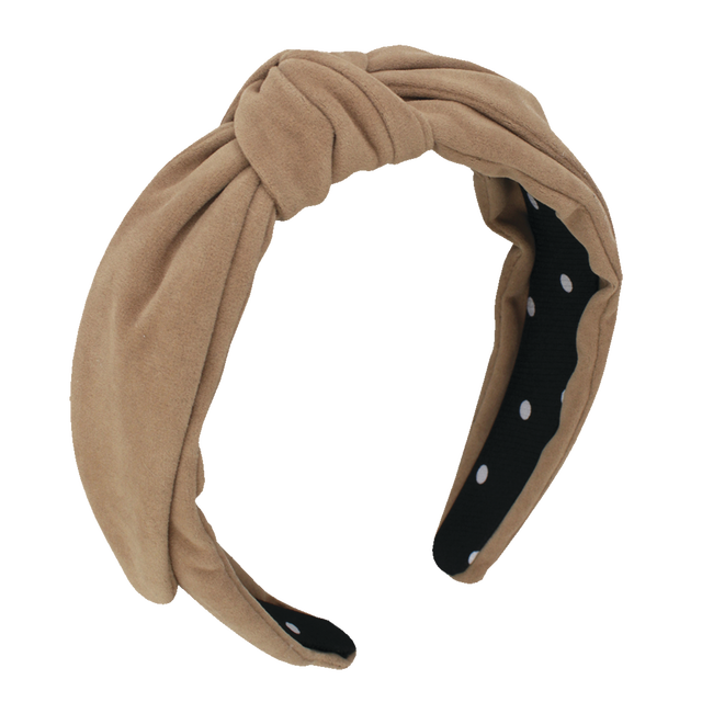 slide 1 of 1, Iam Beige Aliceband, 1 ct