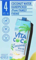 Vita Coco The Original Coconut Water 4 Containers - 33.8 fl oz