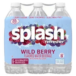 Nestlé Splash Wild Berry Flavored Water - 101.4 fl oz