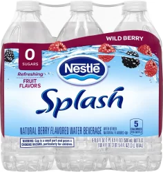 Nestlé Splash Wild Berry Flavored Water