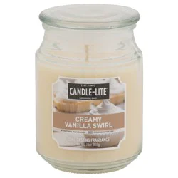 Candle-Lite Creamy Vanilla Swirl Candle 1 ea