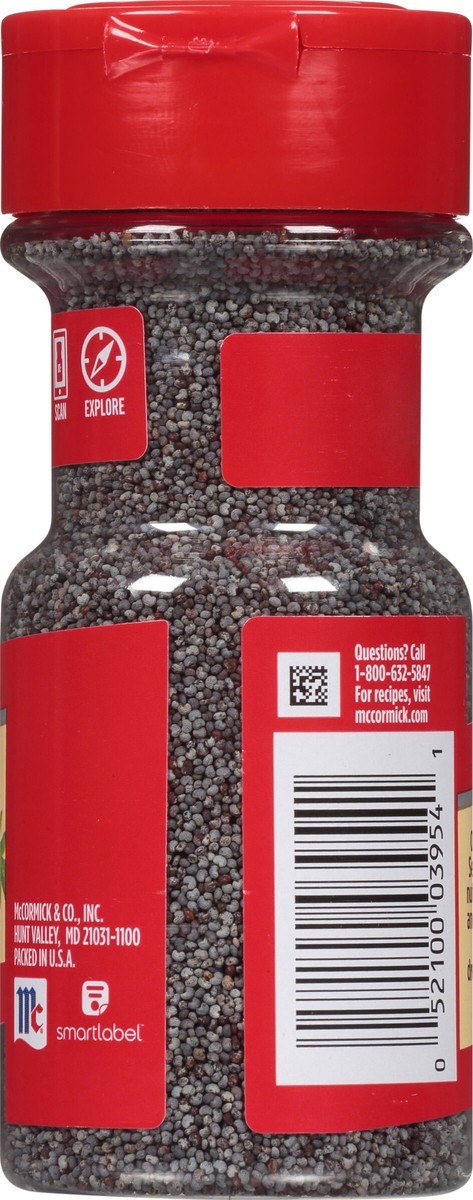 slide 7 of 7, McCormick Poppy Seed - Whole, 2.37 oz