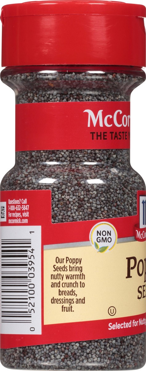 slide 4 of 7, McCormick Poppy Seed - Whole, 2.37 oz