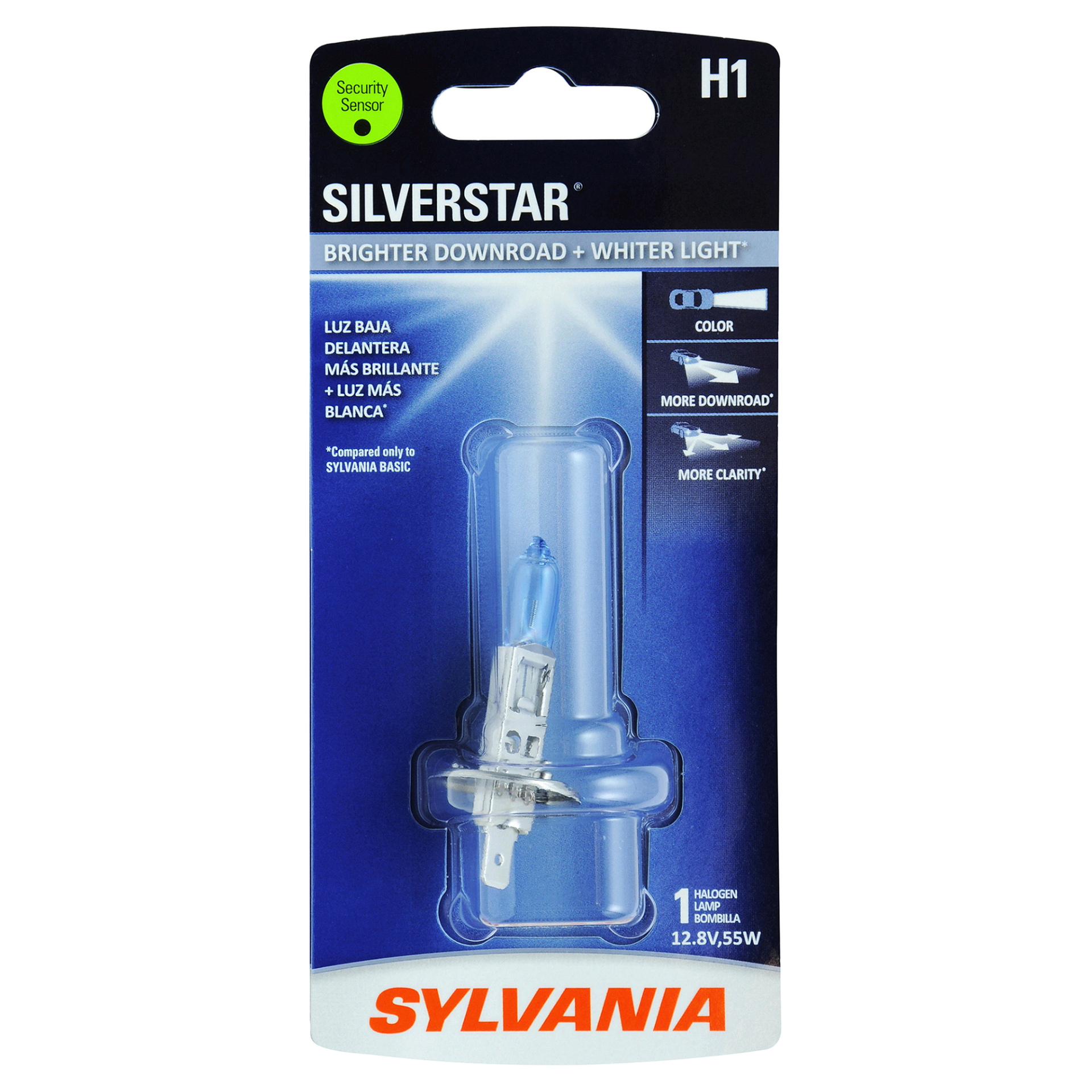 slide 1 of 6, Sylvania H1 SilverStar Headlight, 1 ct